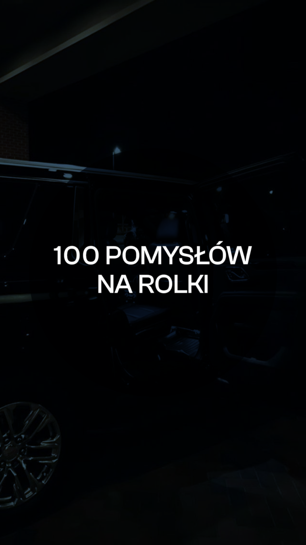 100 pomysłów na rolki